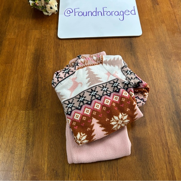 Nordic Fair Isle Reindeer Fleece Hoodie & Pants Set | 4T | The Children’s Place - Picture 7 of 7